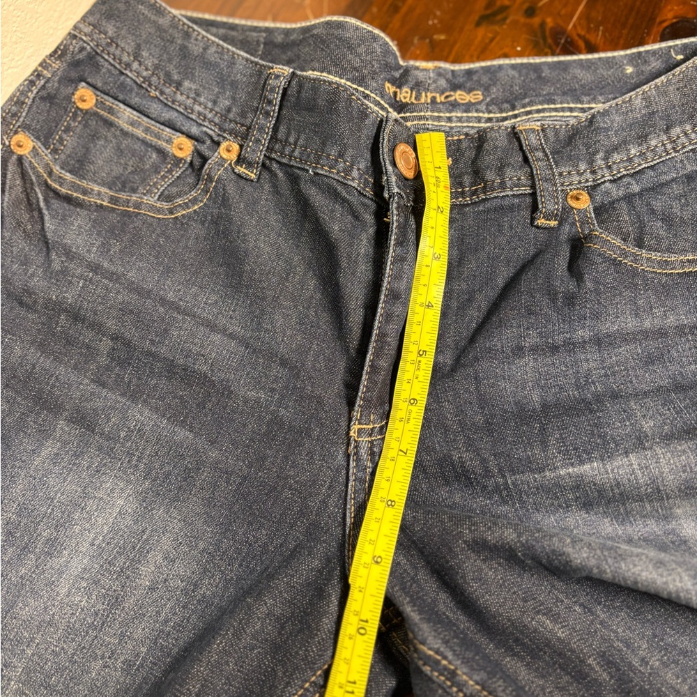 Maurices Dark Wash Bootcut Jeans | Size 11/12 REG | Stretch - Picture 7 of 10
